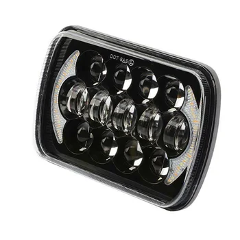 

Car LED Lights Auto Square Headlight 105W Waterproof High/low Beam Bulbs
