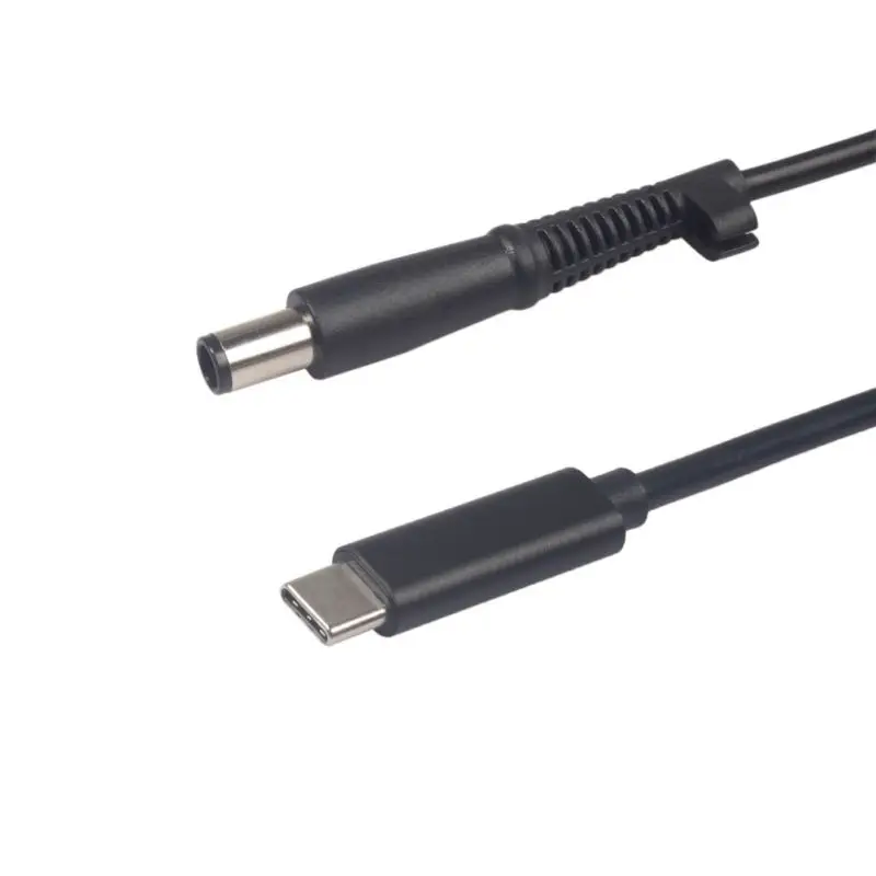 Type-C Мужской к hp 4506 Мужской конвертер шнур с чипом для hp ноутбук компьютер питание Кабель-адаптер