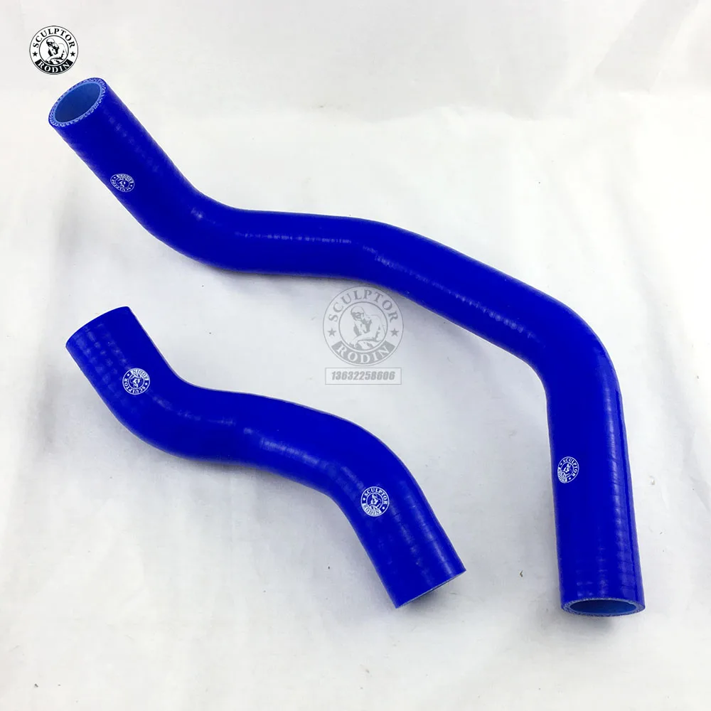 Силиконовый шланг радиатора для Nissan 240SX Silvia S13 S14 S15 SR20DET двигателя(2 шт.) красный/синий/черный