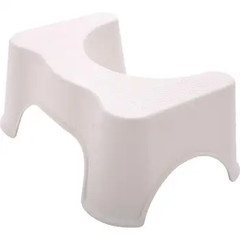 

Toilet Stool Cushion Footstool Footstool Squatting Plastic Household Thickening Children Footstool Squatting Pit