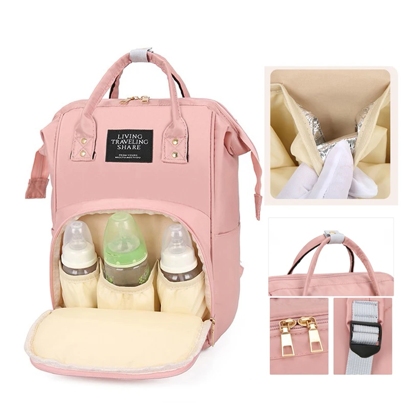 Fashion Mommy Bag Backpack High Quality Diaper Waterproof Baby Nappy Bags Travel Stroller Maternity Nursing | Багаж и сумки