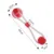 Pet Toys with Suction Cup Dog Push Toy with TPR Ball Pet Tooth Cleaning Chewing Rubber Dog Toys for Small Dogs Rubber Dog Toy