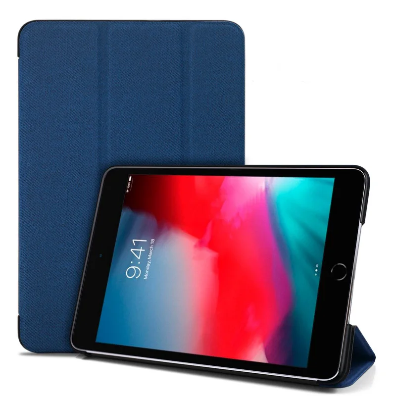 WOWCASE умный кожаный чехол для планшета для iPad Mini 5 чехол с подкладкой из микрофибры защитный чехол для iPad mini 5 поколение