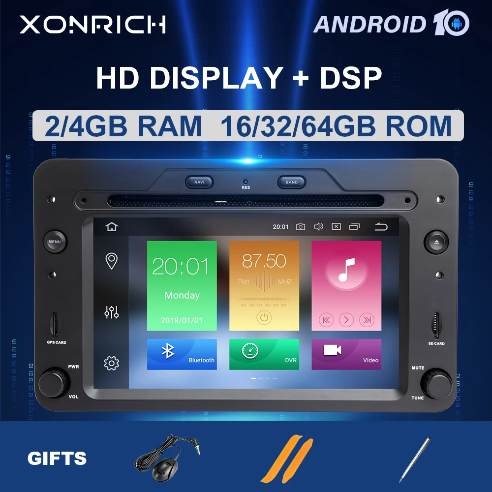 DSP 4G 64GB Авторадио 2 din Android 10 Автомобильный GPS dvd-плеер для Alfa Romeo 159 автомобиль Brera spider Sportwagon навигация Мультимедиа Аудио DSP 4G 64GB Авторадио 2 din Android 10 Автомобильный GPS dvd-плеер для Alfa Romeo 159 автомобиль Brera spider Sportwagon навигация Мультимедиа Аудио