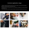 220V 2000W Plastic Integrated Welders 3000Pa Hot Air Gun Welding Torch Gun Heating Core Set High Power With Welding Rod Nozzle 4