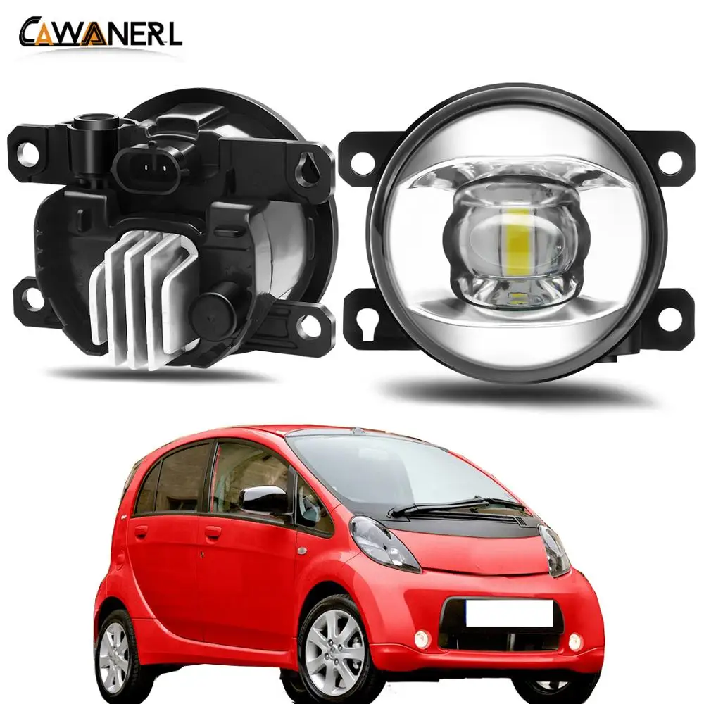 Светодиодный объектив туман светильник сборка 30 Вт 8000LM водитель автомобиля +