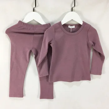 

2019 Hot Sale Children Pajamas Clothes for Boys Girls T Shirt+ Long Pants 2pcs Suit Kids Soft Autumn Winter Clothing Sets