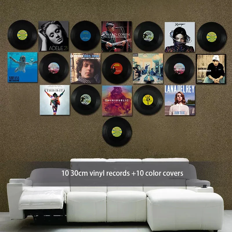Vinyl Records Wall Decor