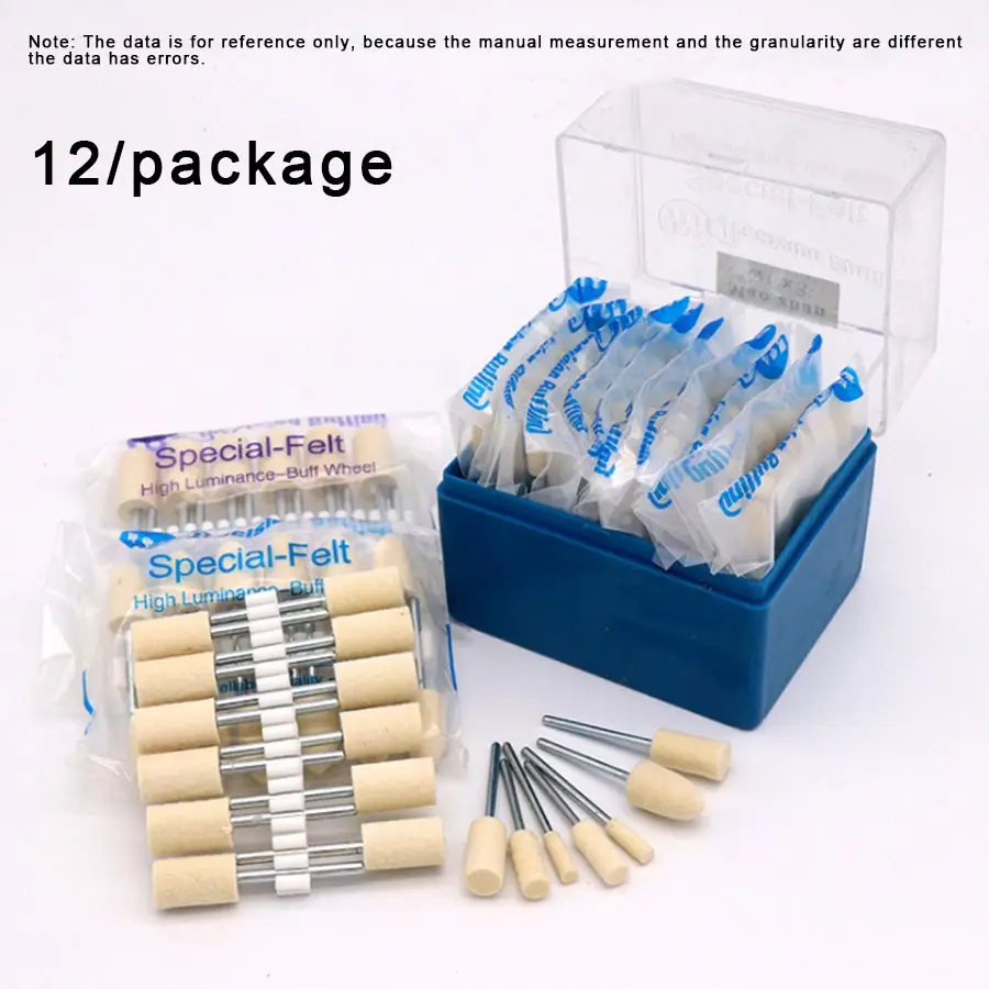 CCCIST 12 Pcs Nail Drill Bits Electric Wools Diamond Cutter For Milling Manicure Machine Professional Nail Drill Accessories
