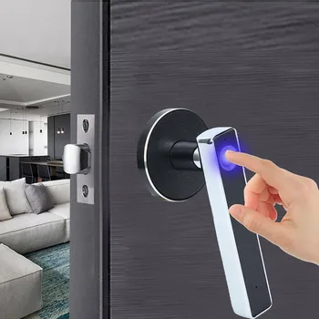 

Simple Fingerprint Door Lock Home Security Smart Door Locks 100 Fingerprints