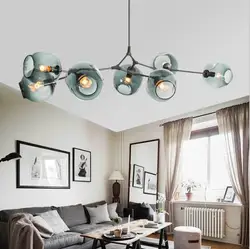 Современный стеклянный подвесной светильник Nordic столовая кухня свет дизайнер подвесные светильники Avize блеск освещение