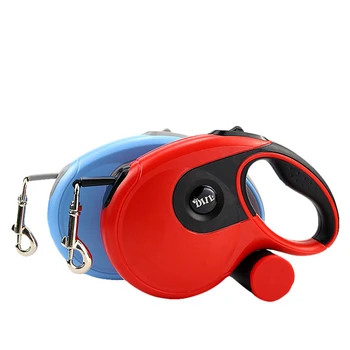 

8M Automatic Retractable Traction Rope Large Dog Extending Nylon Leash Puppy Cat Collar Leashes Belt Pet Running Walking Leads