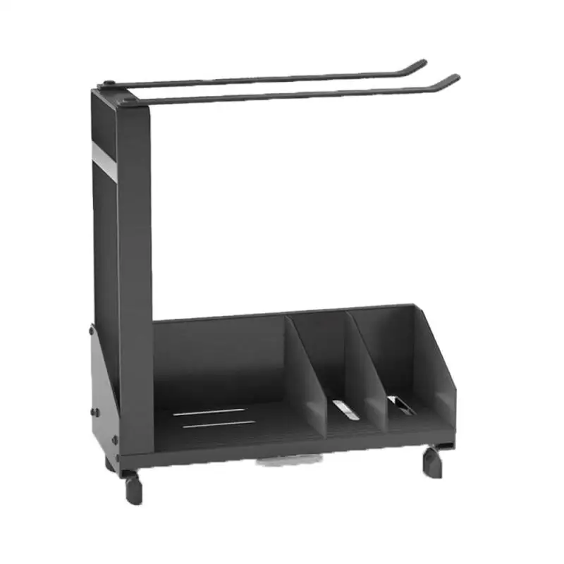 With towel rack