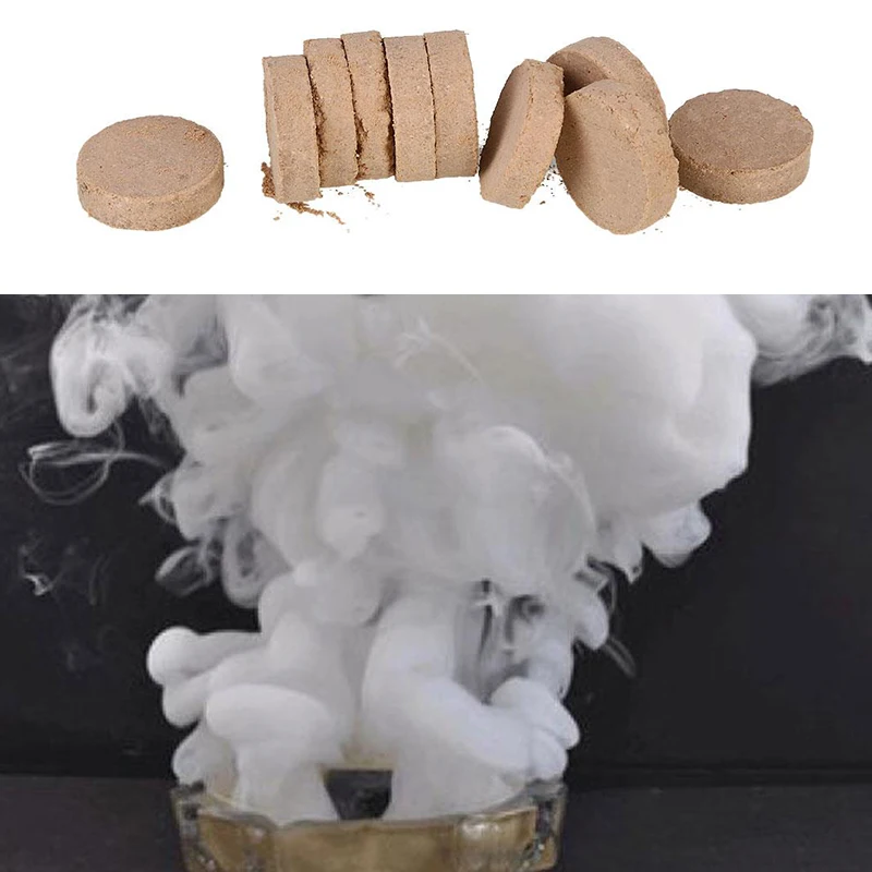 10 шт белый сгорания смога торт эффект дыма бомба таблетки аксессуары для фотосъемки