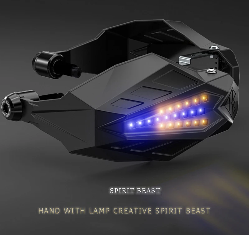 

Motorcycle wind shield Handguards LED Light For aprilia racing bmw s1000r yamaha fz8 kawasaki vn 900 classic kawasaki ninja 250r