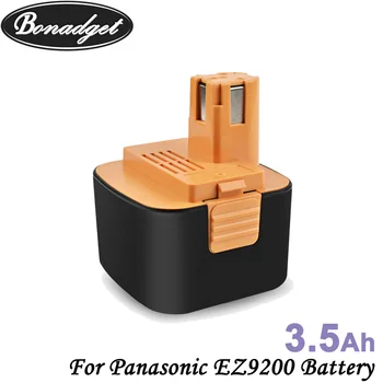 

Bonadget 3500mAh 12V Ni-MH Rechargeable Battery Replacement For Panasonic EY9200 EZ9200 EY9201 EY9108 Power Tools Battery