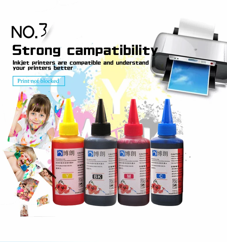 400 мл набор для чернильных картриджей для Epson T1251-T1254 для Epson pixma NX125 NX127 NX130 NX230 NX420 NX530 NX625 320 323 325 520 принтер