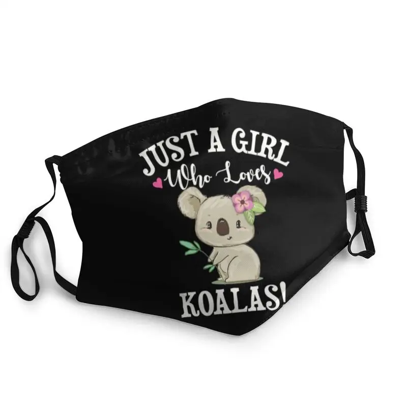 Маска для лица Koala унисекс дизайнерская не одноразовая маска с принтом мишки