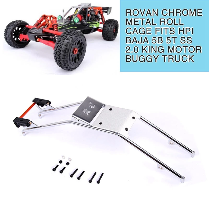 

1/5 Scale Optional High Speed 50/24 Spur Pinion Gear Set Kit fit HPI BAJA 5B 5T Metal Antiskid Rack Parts Accessory