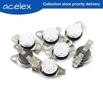 

2PCS Normally Close KSD301 10A 250V 40-135 degree Bakelite KSD-301 Temperature Switch Thermostat Sensor 50 60 65 70 75 80 90 100