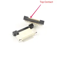 10pcs FPC FFC 0.5mm Pitch Drawer Flat Cable Connector Top / Bottom Contact 4P 5P 6P 8P 10P 12P 14P 16P 20P 16P 30P 32P 40P 45P 3
