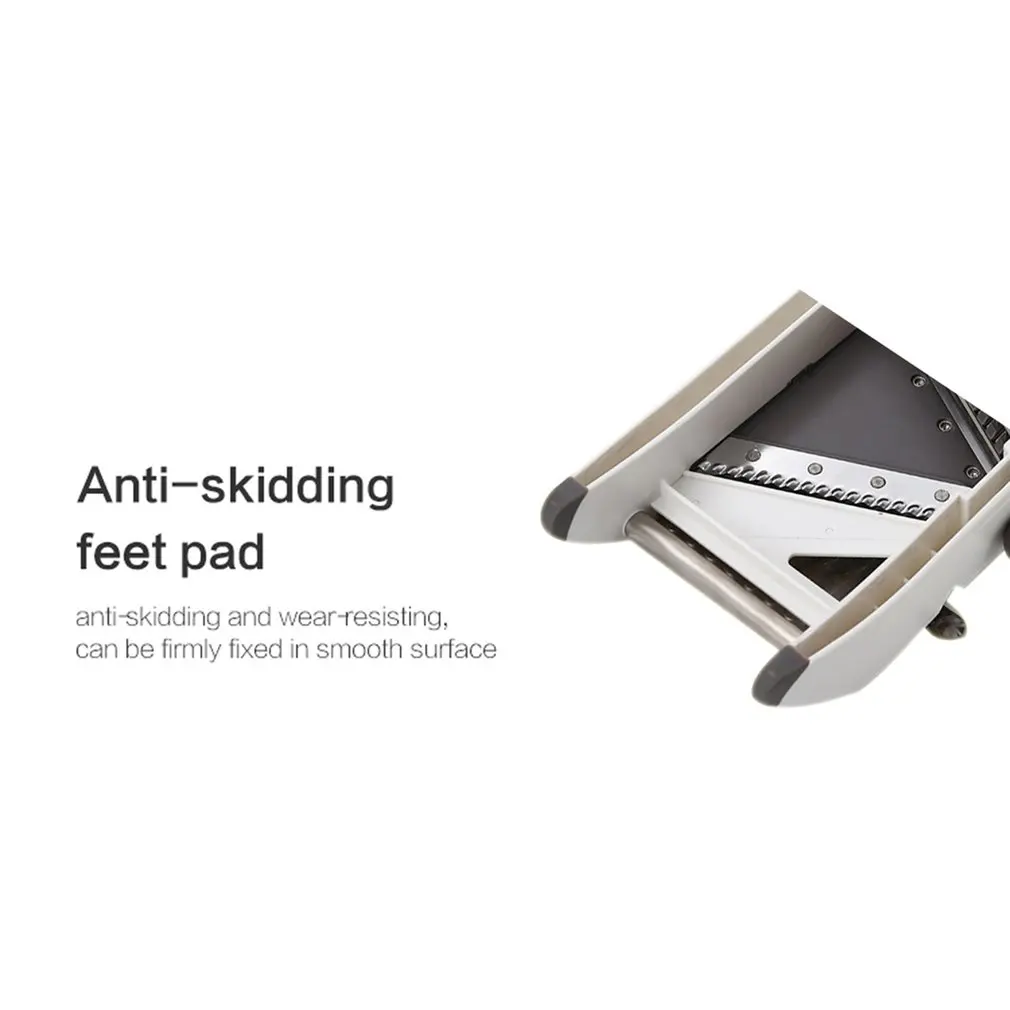 Multifunctional Vegetable Slicer Mandoline Cutter Grater Fruit Chooper Julienne Potato Kitchen Vegetable Tool 3