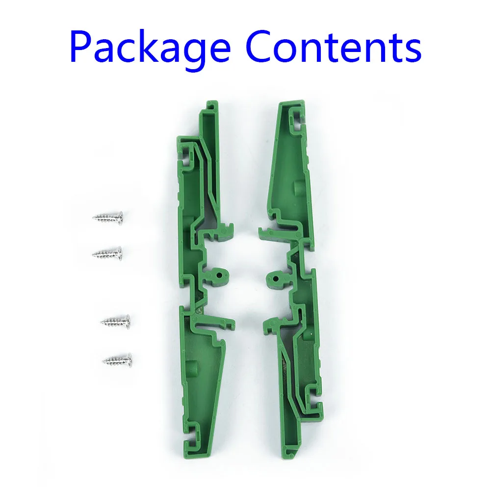 PCB Holder Fixed Support DIN Rail Adapters Circuit Mounting Board Holder Bracket