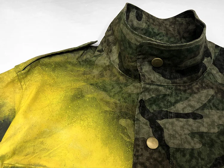 Chaquetas Mujer куртка панка Женская крутая Женская длинная куртка камуфляжная куртка-бомбер Куртка Jaqueta хип хоп Женская куртка легкое пальто