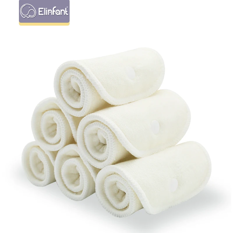 Hot Seller Newborn-Liner Diaper Elinfant Insert Nappy Microfiber Bamboo Baby-Cloth Washable 2-Layers DdGXyKn0z