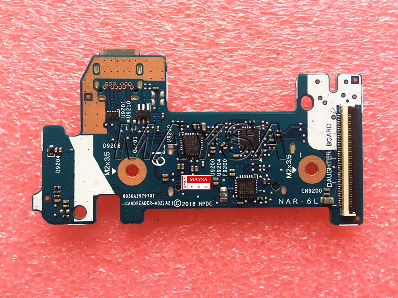 Оригинальный Для HP 14s-cr 14s-cr0004TX устройство для чтения sd-карт USB type-c зарядное