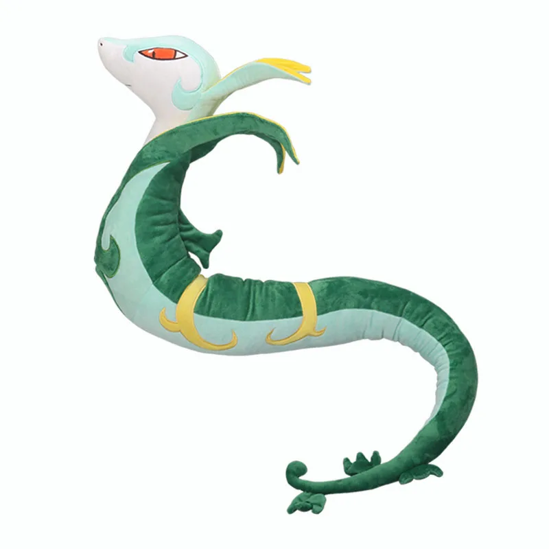Новая игрушка для домашних животных Serperior 110 см плюшевая кукла Семейная Игрушка