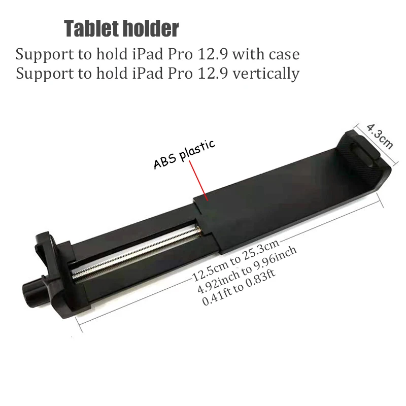 Bfollow-suporte para Celular Tablet Ipad Pro 12.9 11 Air Mini Clamp Samsung Huawei Xiaomi 14 Feminino 14 - Imagem 4