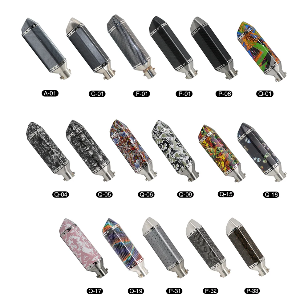 Alconstar-38-51 мм мотоцикл Akrapovic Yoshimura выхлопная труба глушителя с DB Killer подходит для Kawasaki Z7250 NINJA для Yamaha