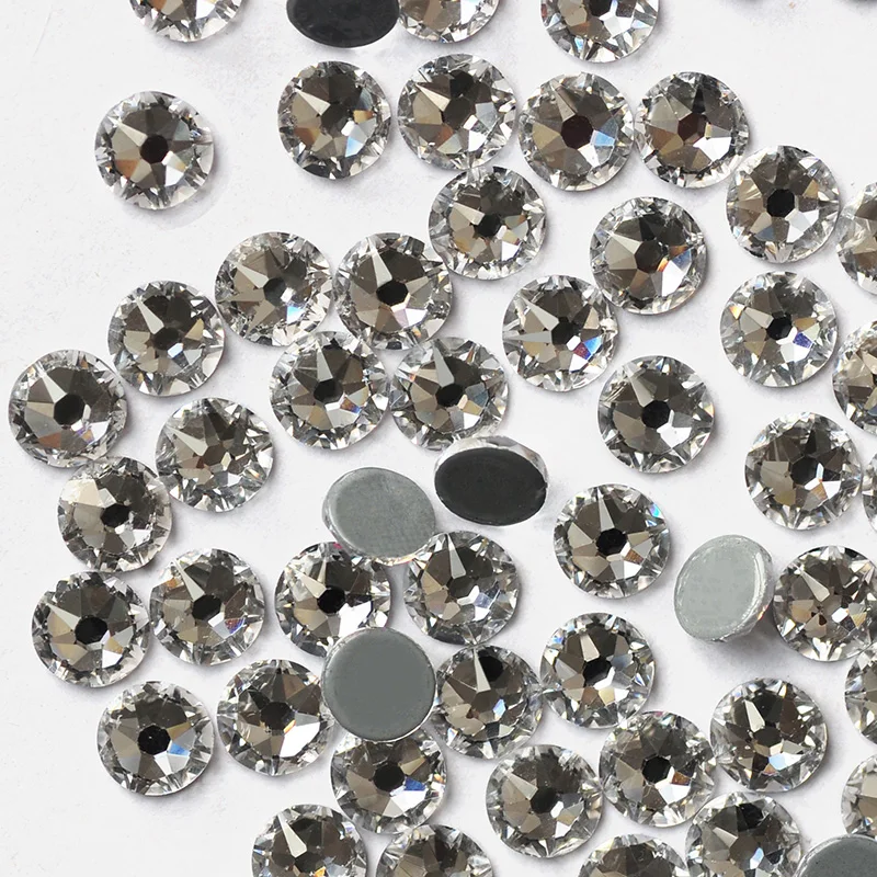 YANRUO 2088HF Selbstklebende Strasssteine Kristalle AB Strass Cristal Hitze Eisen auf Hotfix Strass Applikation DIY – Detail 11