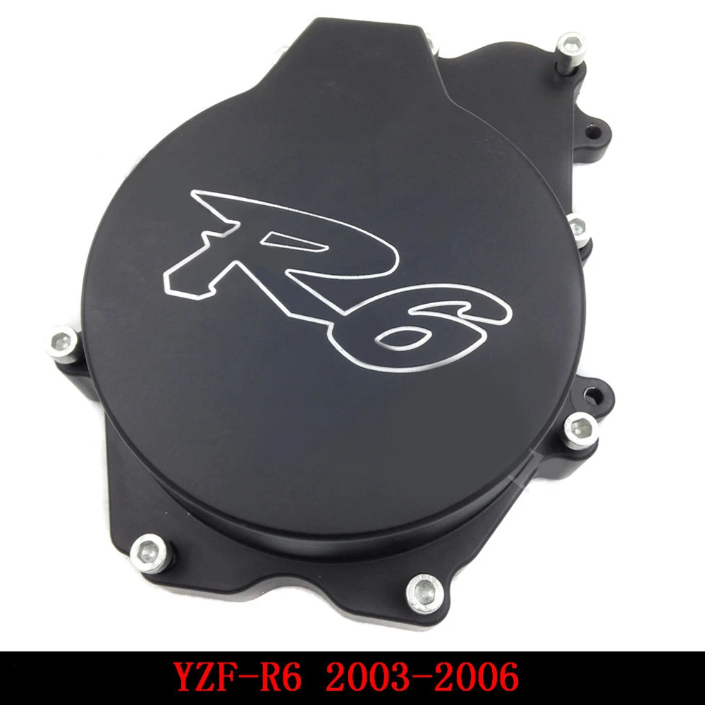 Подходит для Yamaha YZFR6 YZF R6 2003 2004 2005 2006 YZFR6S R6S крышка статора двигателя мотоцикла