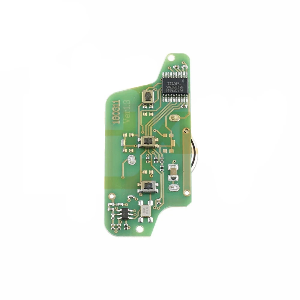 Car Key Case Shell For Peugeot Citroen 3 Button CE0523 Electronic Chip 433 Frequency Car Key ASK Auto Key Case Car Accessories