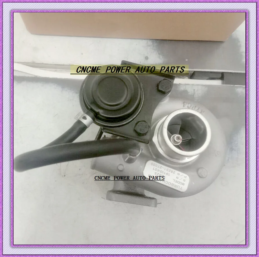 Turbo TD025 28231-27000 49173-02412 49173-02410 49173-02401 Турбокомпрессор Для hyundai Elantra Trajet Tucson Santa Fe D4EA 2,0 CRD