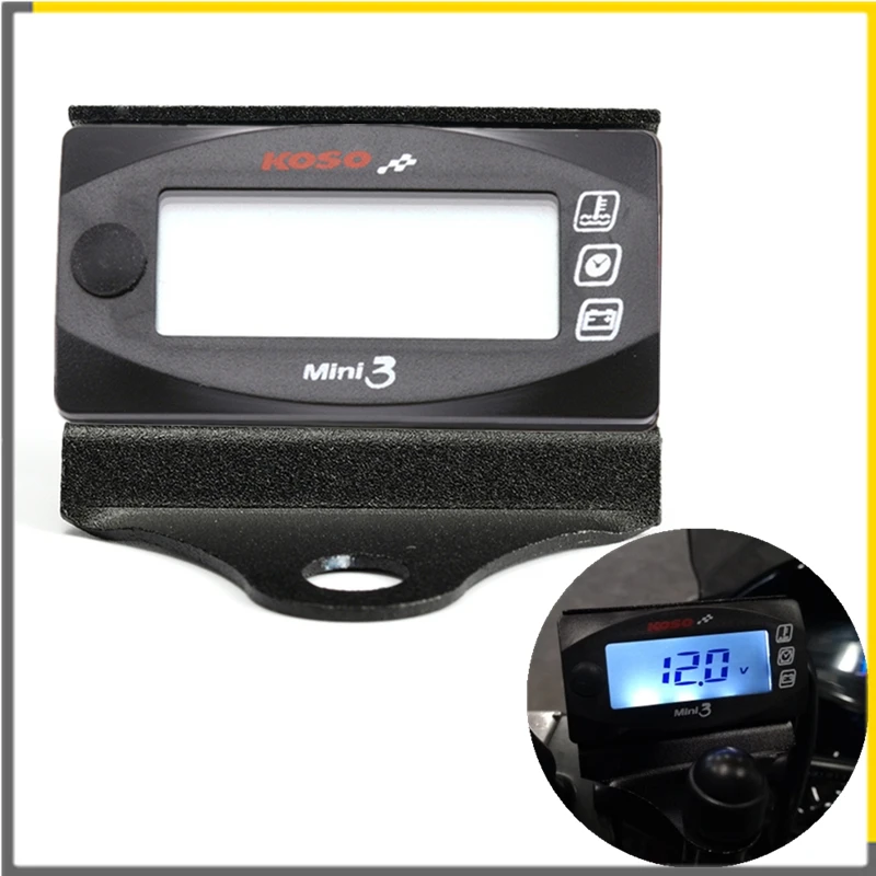 Светодиодный мини дисплей KOSO Mini 3 (температура воды + вольт время) для гонок и