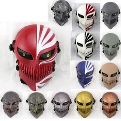 Máscara protectora de cara completa DC16 Death Ichigo Kurosaki Bleach Skull, juego de guerra táctico militar, Paintball, Airsoft, fiesta de Halloween