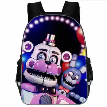

12 Inch Five Nights at Freddy Backpack Kindergarten Infantile Small Backpack for Kids Baby Cartoon School Bags Children Gift