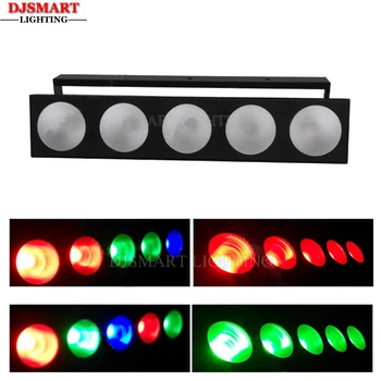 

4pcs/lot 5x30w 3in1 RGB Led Matrix Light 5 eyes COB LED Dot Matrix Wash Blinder Light