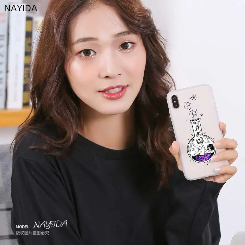 Мягкий чехол для Xiaomi 10 8 A2 A3 Cc9 Lite Mi 9se A1 6X 5X Note Pro Love chemical|Бамперы| |