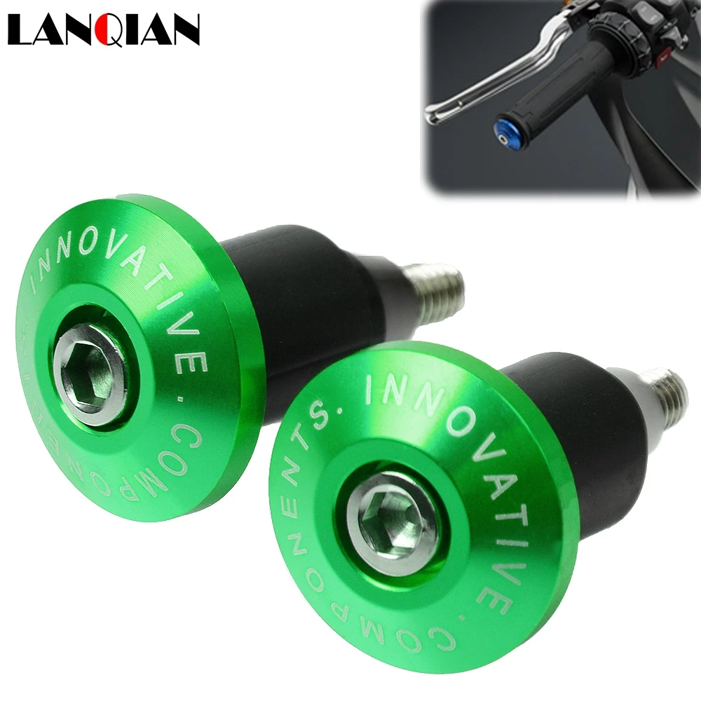 

Universal 7/8" 22mm Cnc Motorcycle Accessories Brake Cover Handlebar Grips Ends For Kawasaki Z1000 ER6N SUZUKI GSR 600 BMW F800