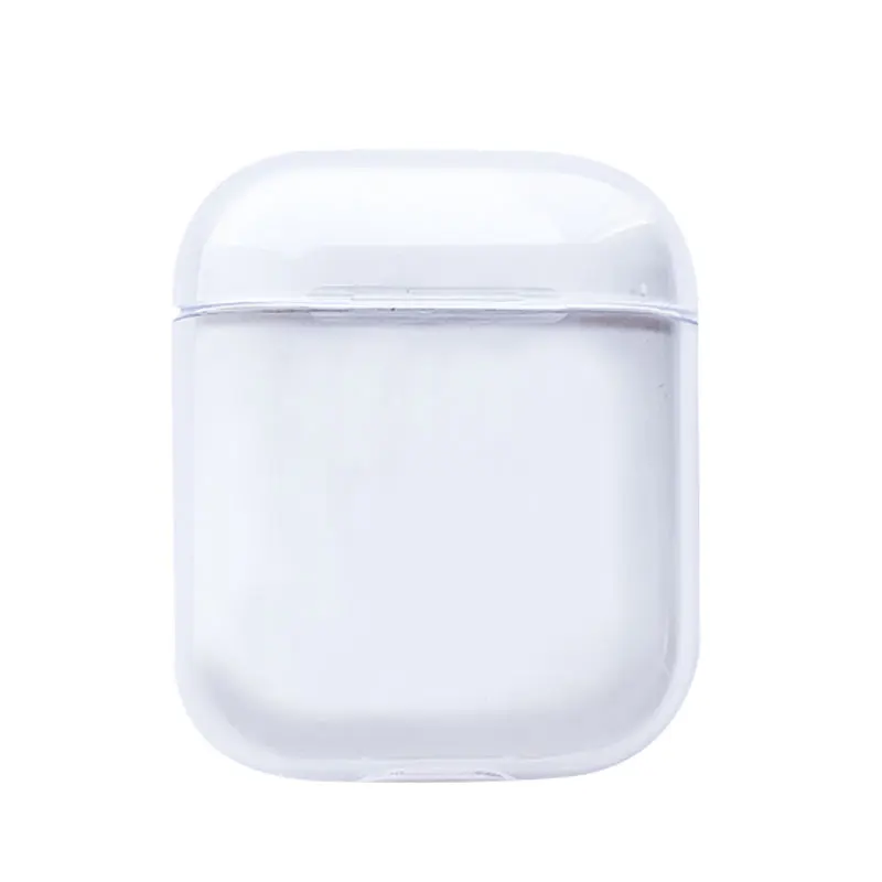 EJT Чехлы для AirPods 2nd прозрачные наушники чехол для Apple Air Pods 1 Зарядная коробка мягкий кристально чистый чехол для Airpods Skin - Цвет: EJT