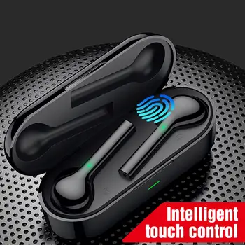 

Mini TWS Bluetooth Wireless Earphone Headphones Freebud Touch Control Headset With Dual Microphone business calling earphone