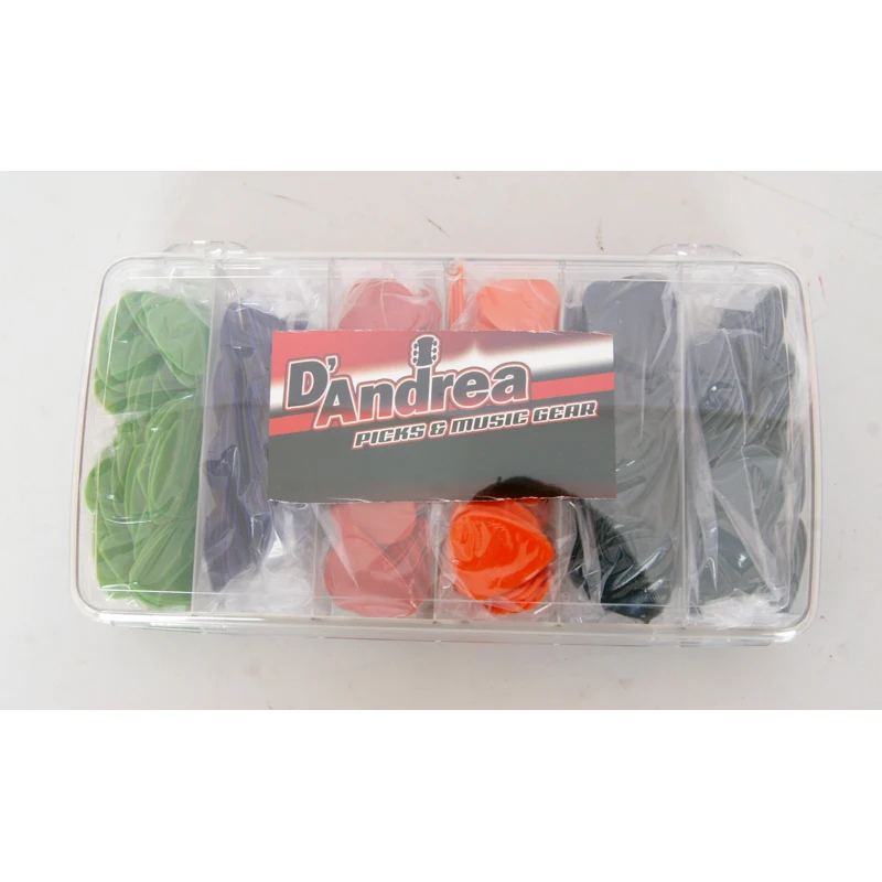 SDB351 Brain Picks Snarling Dogs Коробка медиаторов 432шт, 6 толщин, D'Andrea