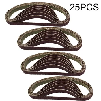 

25 Mixed 60 80 100 120 Grit Sander Sanding Belts Sander Fine Coarse 330*10mm