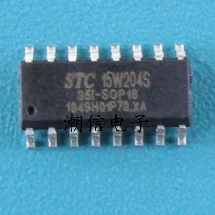 Микроконтроллер STC15W204S-35 I-SOP16