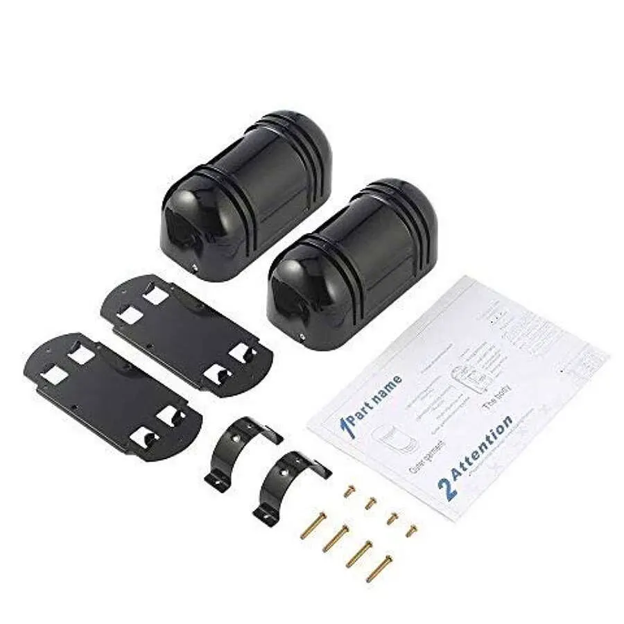 Waterproof Outdoor Perimeter Wall Barrier Two Beam Detector Active Infrared Intrusion Fence Sensor 20m~100m for Burglar Alarm