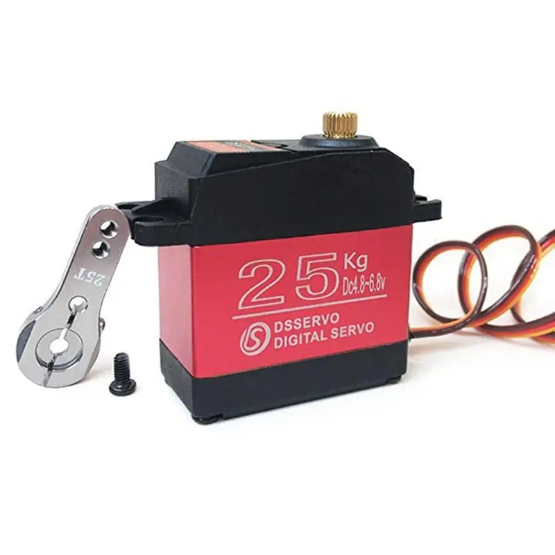 DS3225 Servo 25 кг металлическая Шестерни высокий крутящий момент Водонепроницаемый